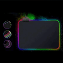 Mouse Pad Gamer Profissional 80x30cm - LED RGB 7 Cores, Superfície Speed e Base Antiderrapante
