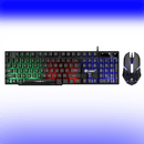 Kit Gamer AOAS M300 – Teclado Semi-Mecânico + Mouse RGB com 7 Botões