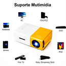 Mini Projetor 1080p HDMI USB 600 Lúmens