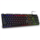 Kit Gamer AOAS M300 – Teclado Semi-Mecânico + Mouse RGB com 7 Botões