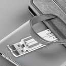 Suporte Articulado Compacto para Notebook e Laptop ErgoBase™ - Base de Apoio Preta, Ajustável e Ergonômica