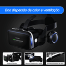 Óculos VR Imersphere: Experiência 3D com Áudio Integrado | Android