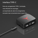 Fone de Ouvido Sem Fio Bluetooth 5.3 M90 - Áudio Hi-Fi Stereo, Controle Touch, Case de Carregamento