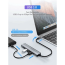 Hub USB-C 8 em 1 com HDMI 4K - Docking Station para Notebook com PD 100W, Leitor SD/TF, Ethernet RJ45 - Compatível com MacBook e ThinkPad