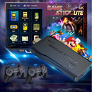Game Stick Retrô Portátil 4K - 10 Mil Jogos com 2 Controles