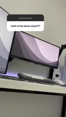 Organizador de Cabos e Fios CableFix™ - Guia de Cabos com Canaleta Adesiva para Instalação embaixo da Mesa