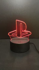 Luminária Gamer 3D Led RGB - Efeito Flutuante,  PlayStation™, Xbox™ e Modelo Personalizável